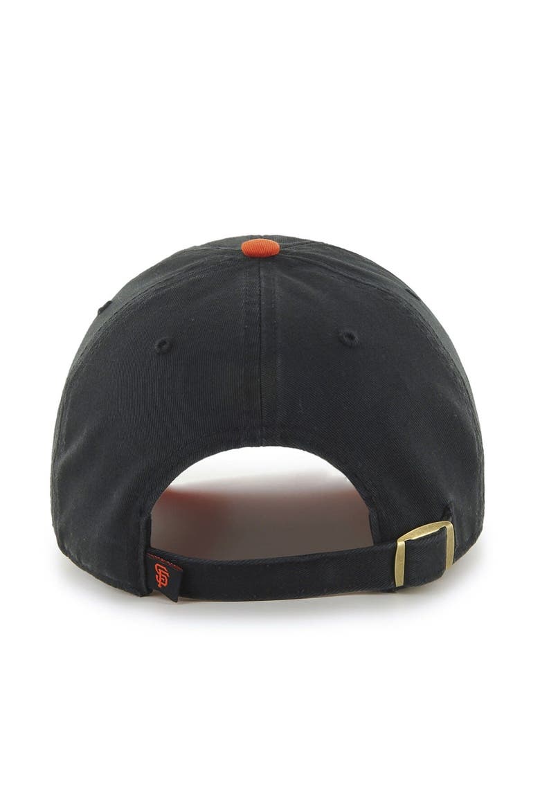 Men's '47 Black San Francisco Giants Clean Up Adjustable Hat, Alternate, color, Black