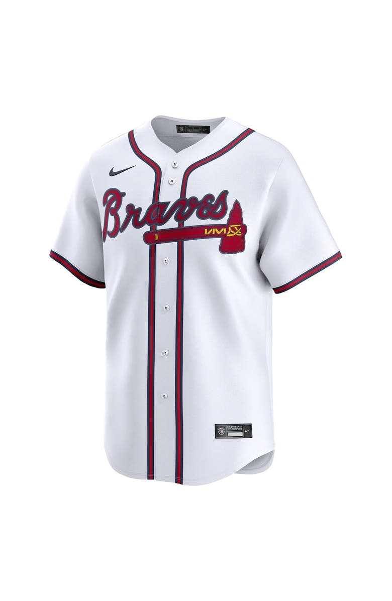 Nike Men's Nike Marcell Ozuna White Atlanta Braves Home Limited Player Jersey, Alternate, color, 