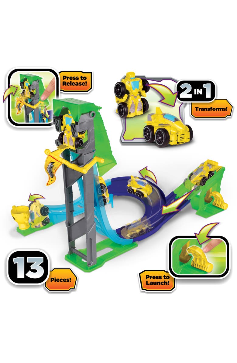 Supreme Machines High Speed Racerbot Vertical Launcher Track, Alternate, color, Green