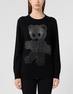 PHILIPP PLEIN Wool Cashmere Pullover Teddy Women