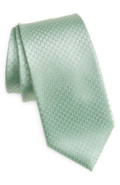 Emmett Microgeometric Tie