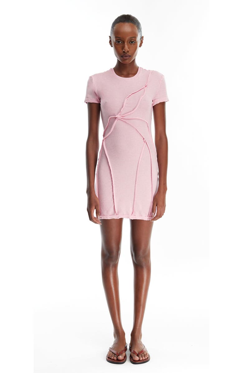 Mother of All Pepper Mini Dress, Main, color, Baby Pink