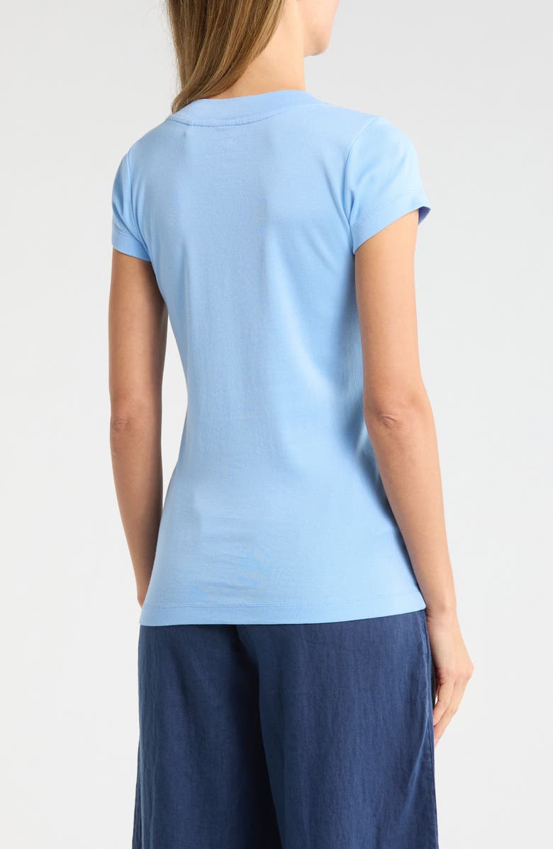 Tommy Bahama V-Neck Short Sleeve T-Shirt, Alternate, color, Light Sky