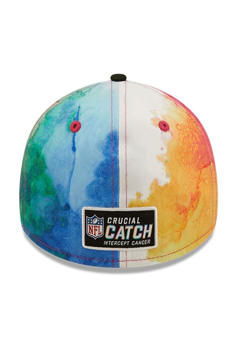 Men's New Era Pink/Black Chicago Bears 2022 NFL Crucial Catch 39THIRTY Flex Hat, Alternate, color, Pink