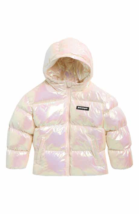 Kids' Shiny Hooded Puffer Jacket
