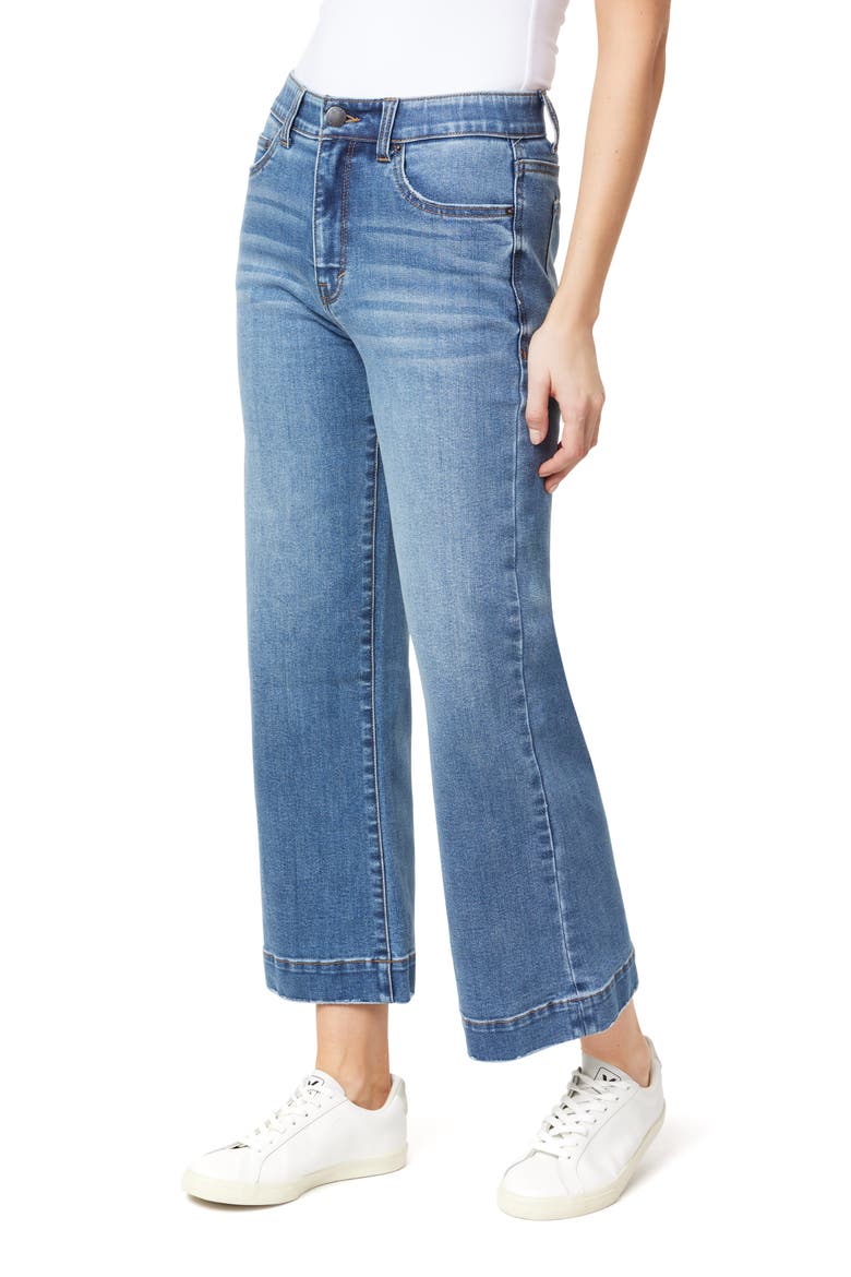 Summer in the City 27-Inch High Rise Crop Flare Leg Jeans, Alternate, color, CAPRI