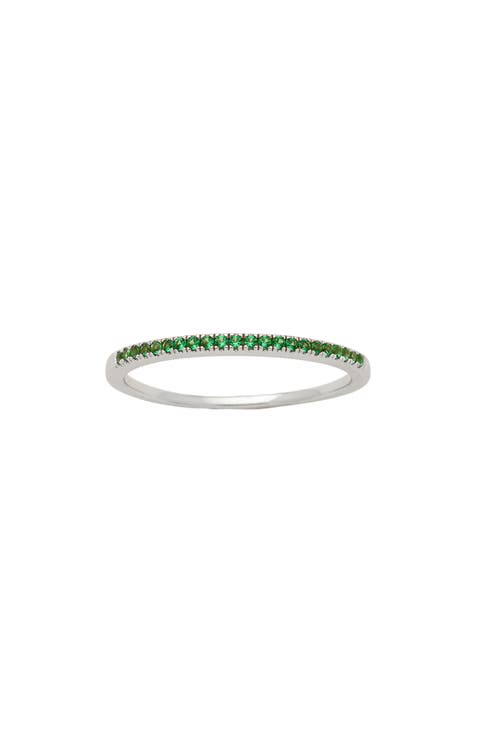 Birthstone Stacking Ring