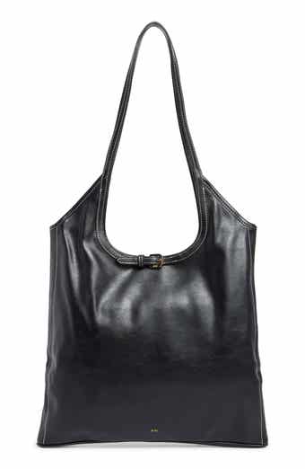 Brooke Belted Faux Leather Tote