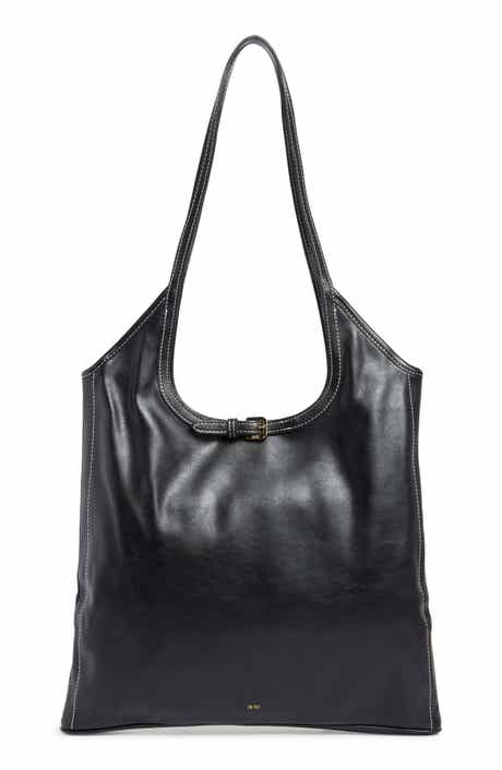 Brooke Belted Faux Leather Tote