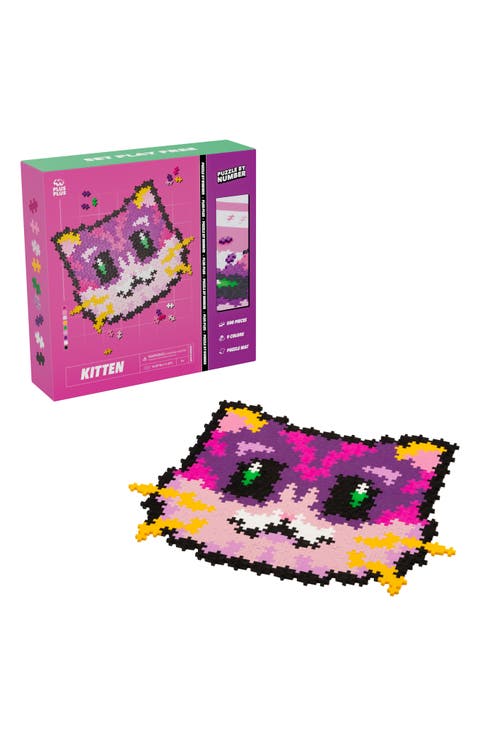 Puzzle by Number Kitten Playset