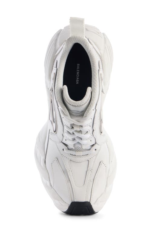 Balenciaga Monday Leather Sneaker Pumps In Multi