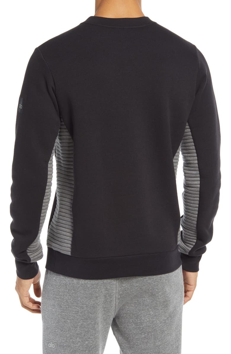 Alo Men's Ridge Crewneck Sweatshirt, Alternate, color, 
