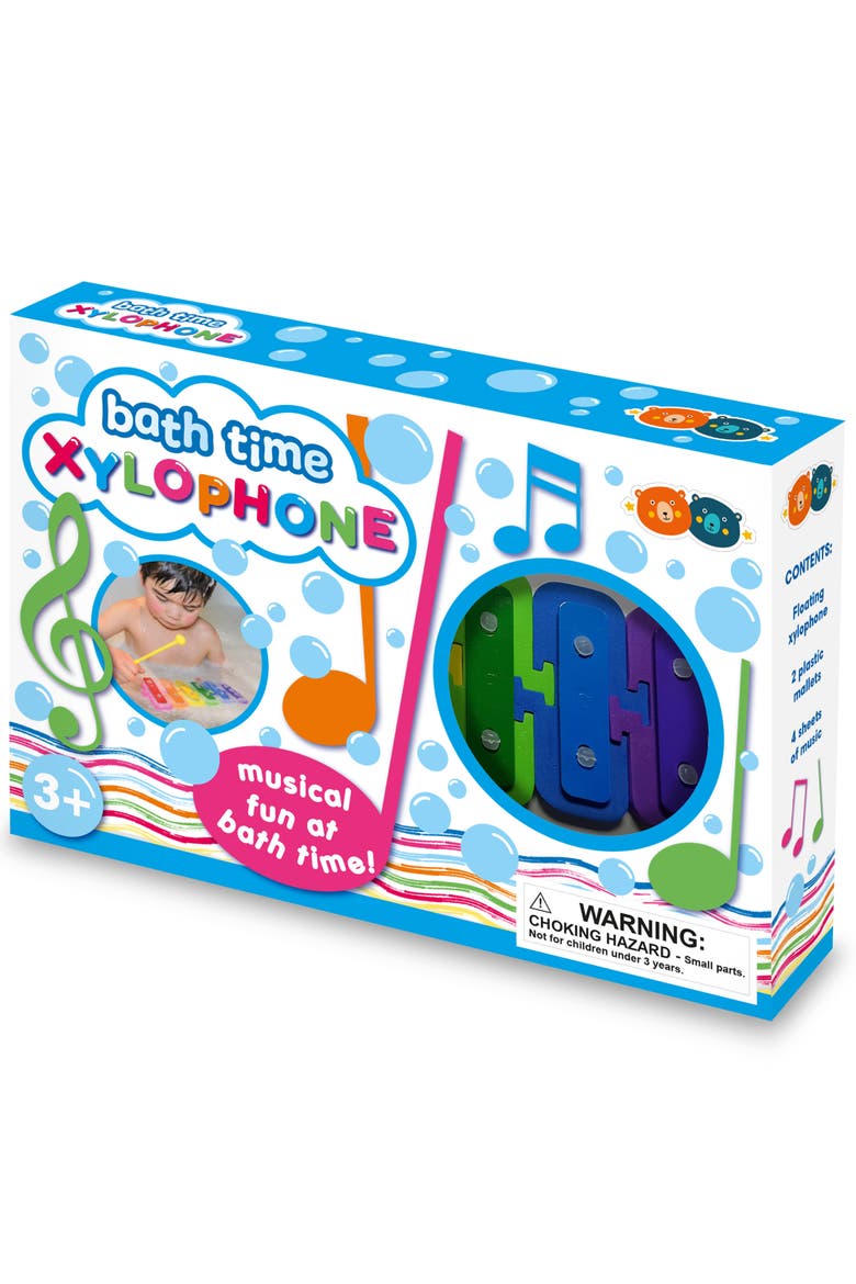 Bath Time Xylophone, Toy Musical Instrument Playset, Kids 3+, Main, color, Multicolored