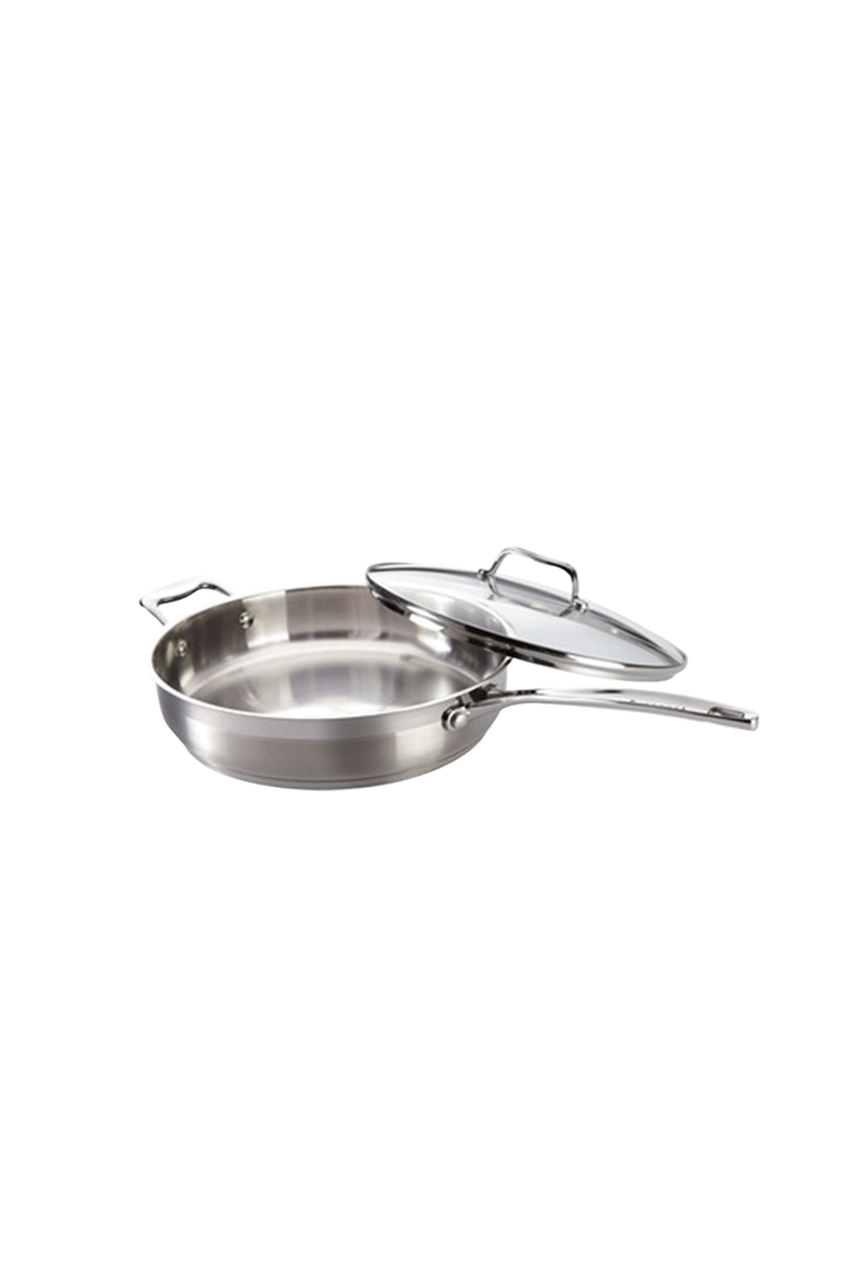 iconiX™ 3.3 Qt Sauté Pan with Lid, Alternate, color, SILVER