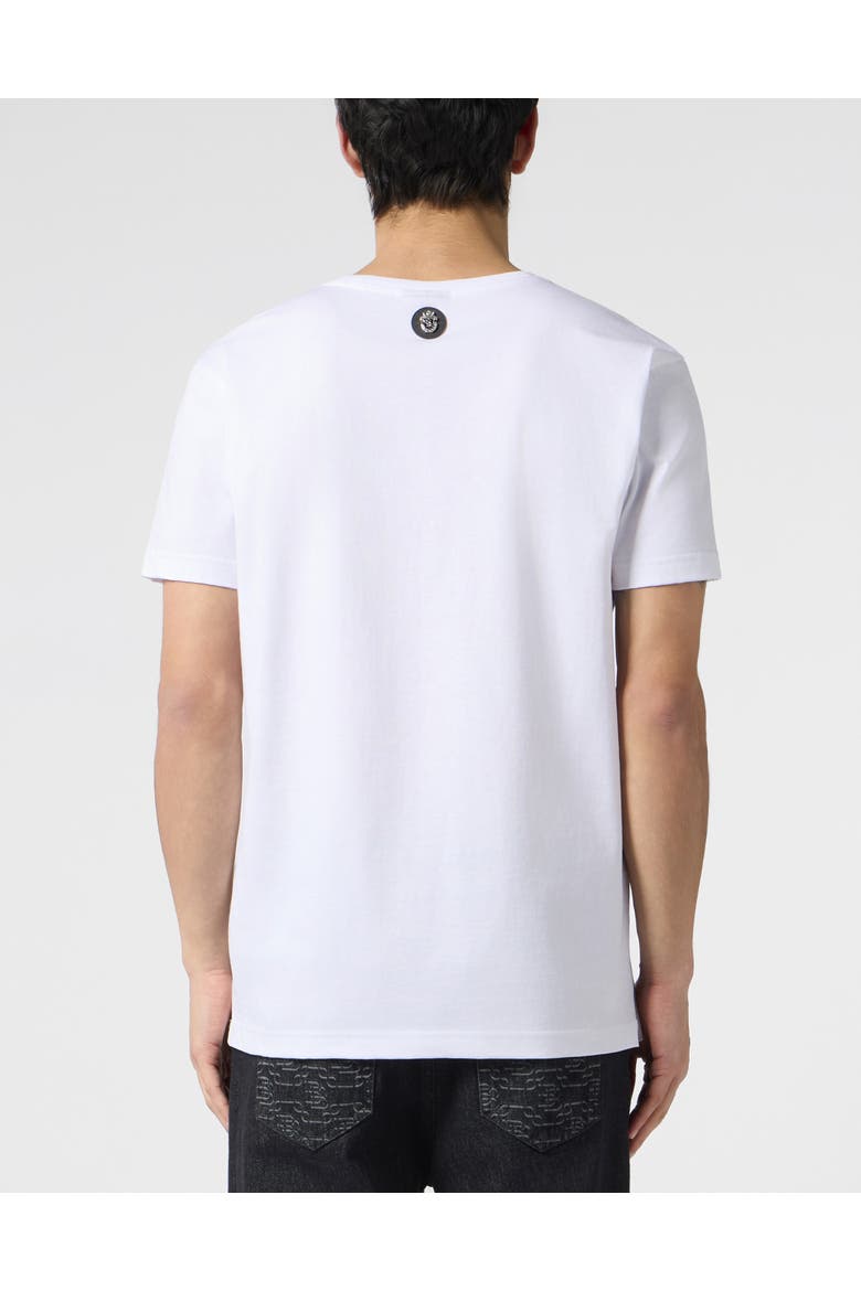 Round-Neck T-Shirt Social Club Men, Alternate, color, white
