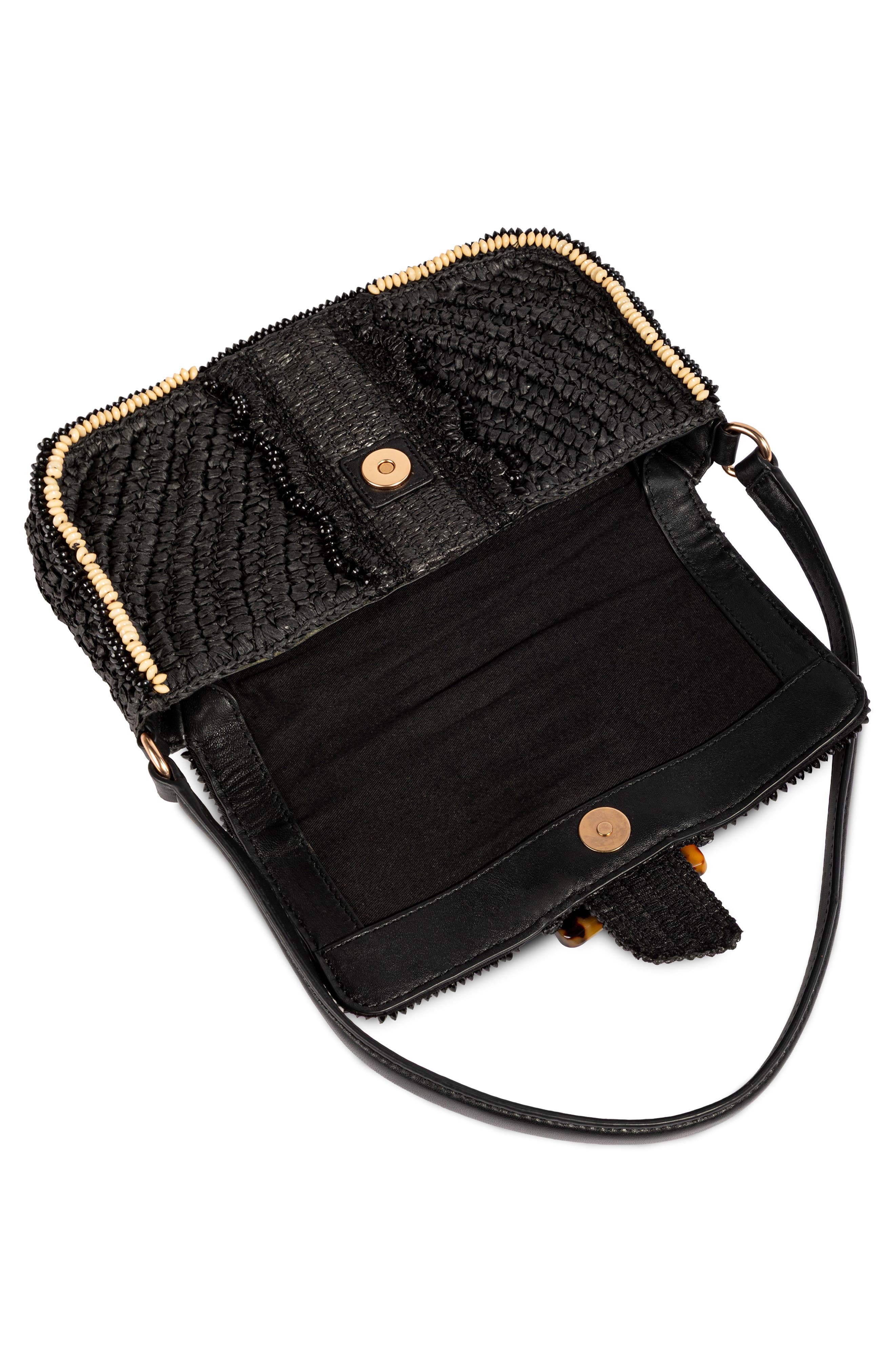 Sam Edelman Bambi Convertible Shoulder Bag, Alternate, color, Black