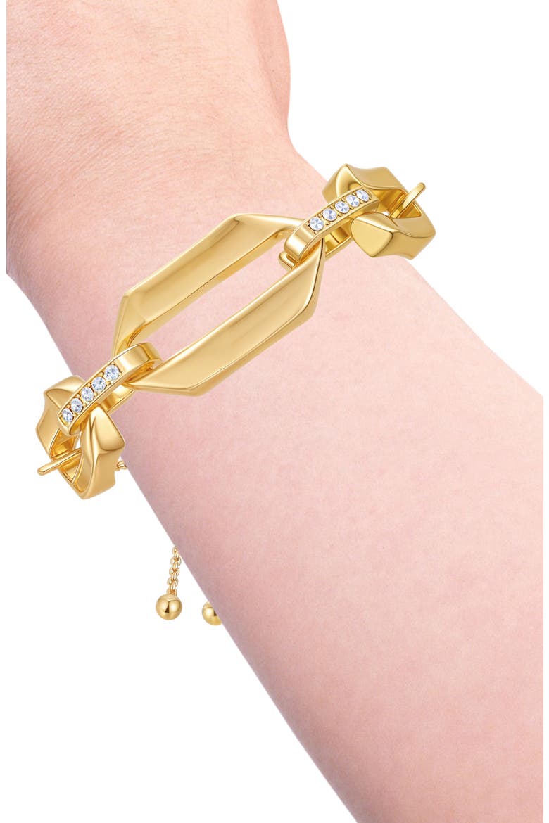 Chunky Link Slider Bracelet, Alternate, color, GOLD