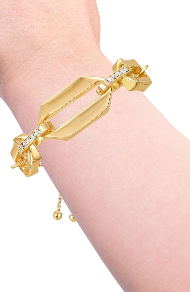 Vince Camuto Chunky Link Slider Bracelet, Alternate, color, Gold