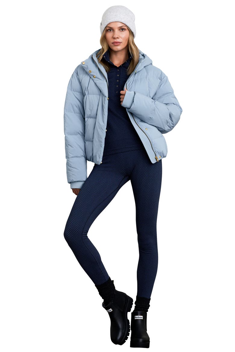 Powder Puffer Down Jacket, Alternate, color, SKYLINE BLUE