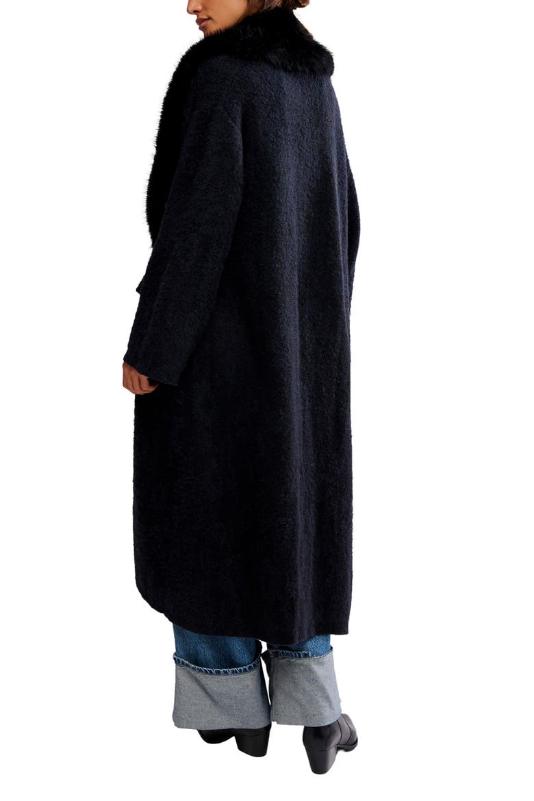 Twice Loved Maxi Cardigan, Alternate, color, SOLID BLACK