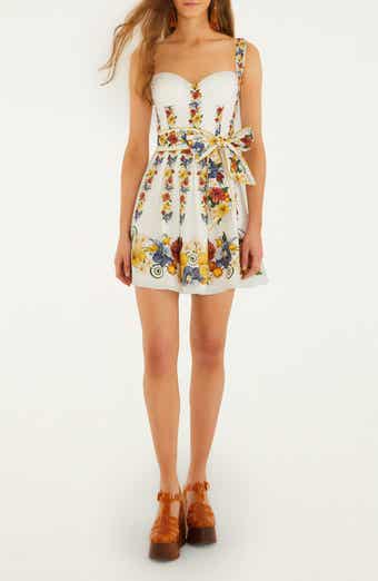 Tropi Floral Print Minidress