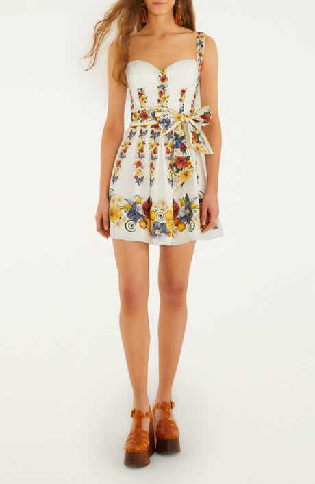 Tropi Floral Print Minidress