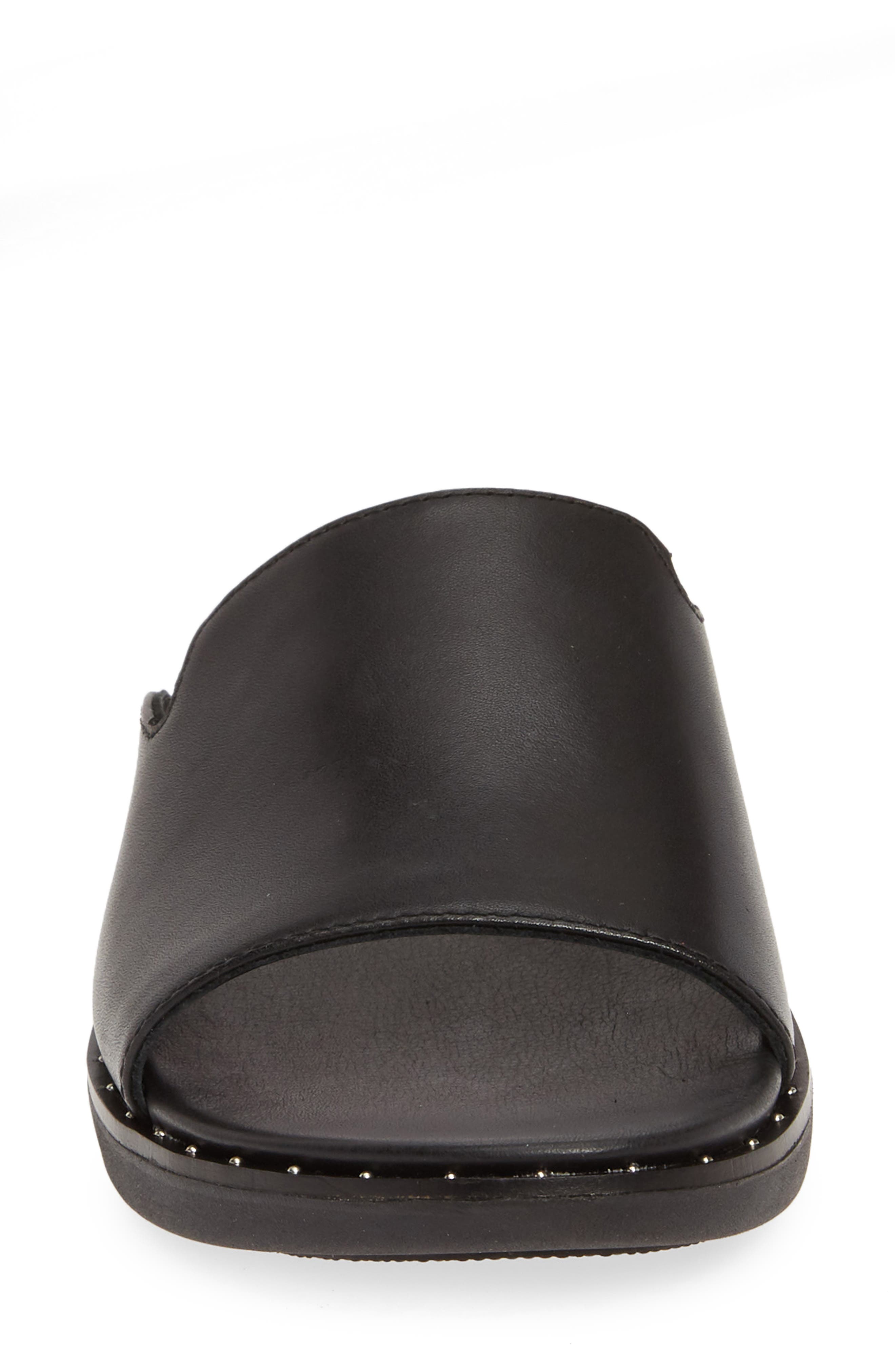 FitFlop Saffi Leather Slide Sandal, Alternate, color, 