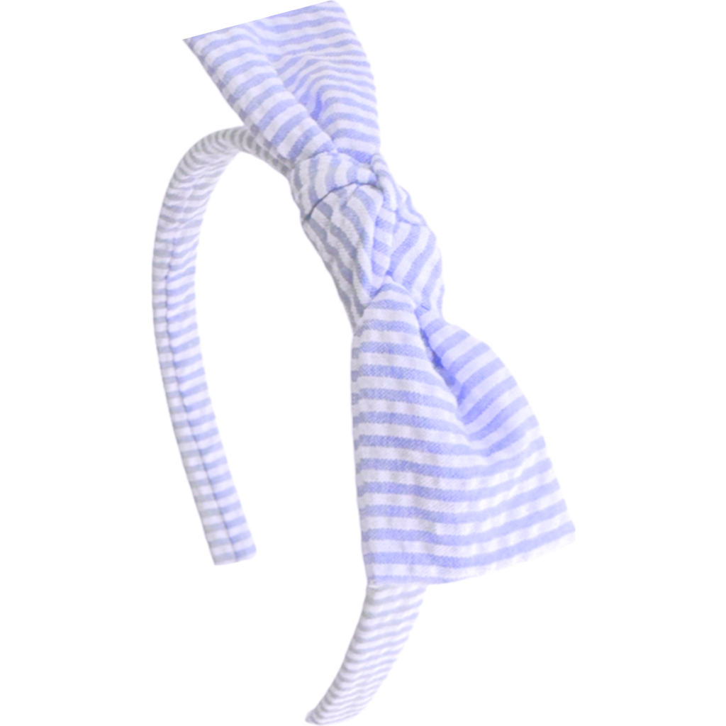 Bits & Bows Seersucker Bow Headband In Multi