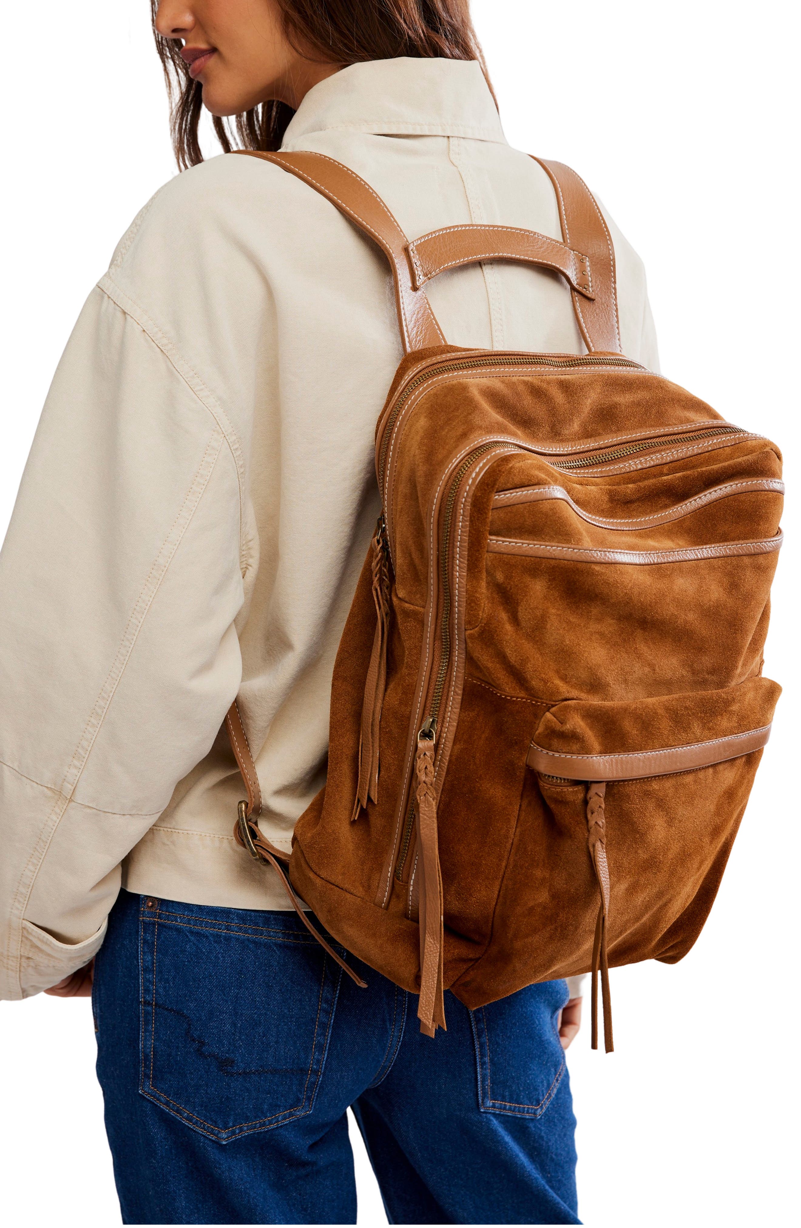 Free People We the Free Bexley Backpack, Alternate, color, Tan
