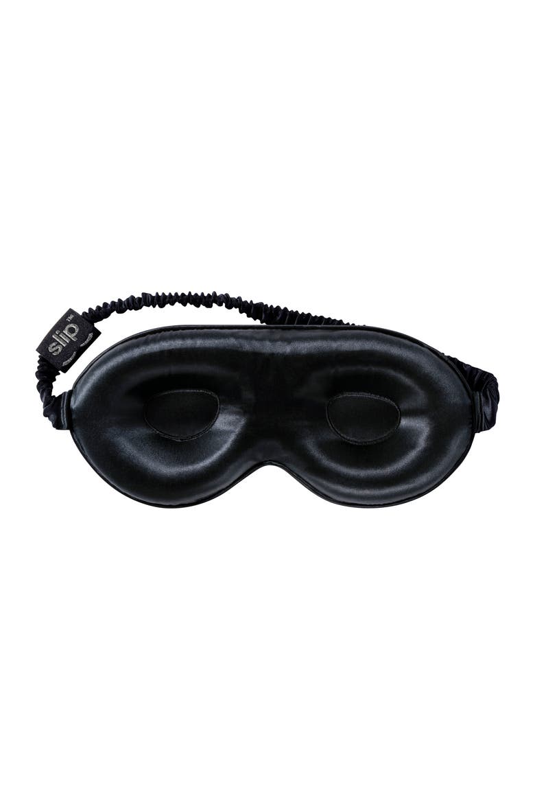 Lovely Lashes Pure Silk Contour Sleep Mask, Alternate, color, BLACK