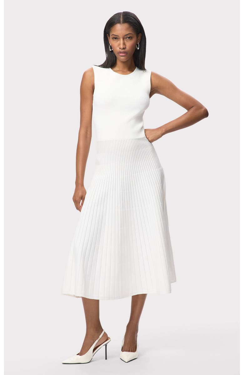 Herve Leger The Cassia Dress, Alternate, color, Alabaster