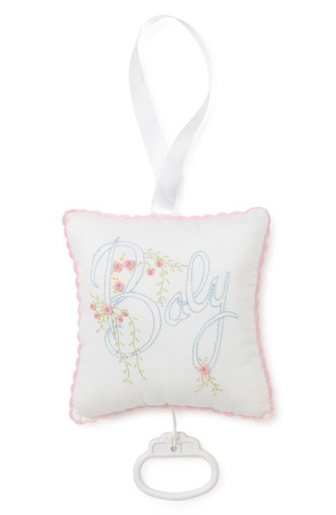 Embroidered Musical Pillow (Baby)