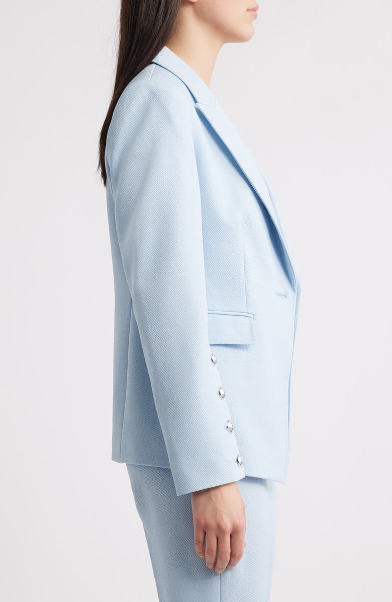 Tahari ASL One-Button Blazer, Alternate, color, 