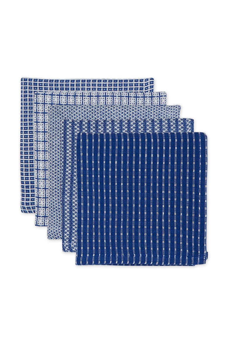 Everyday Assorted Dishcloth Set/5, Main, color, Blue