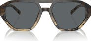 Michael Kors Zurich 57mm Aviator Sunglasses