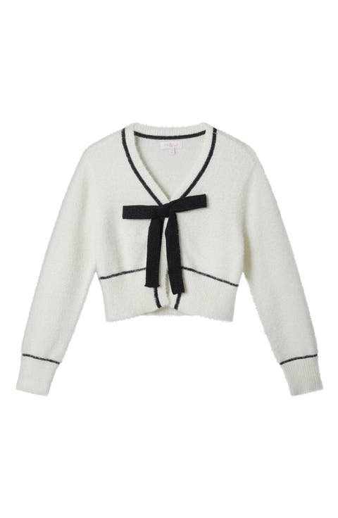 Kids' Eyelash Cardigan