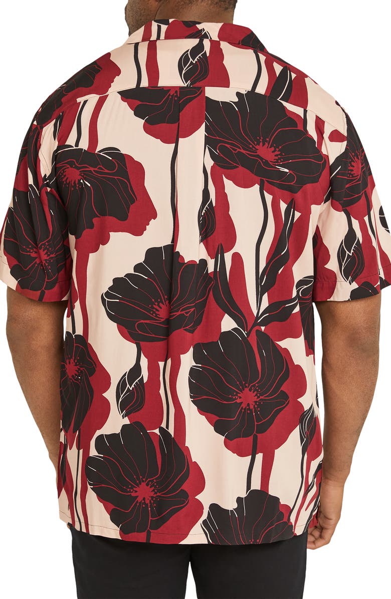 Johnny Bigg Manny Relaxed Fit Floral Camp Shirt, Alternate, color, 