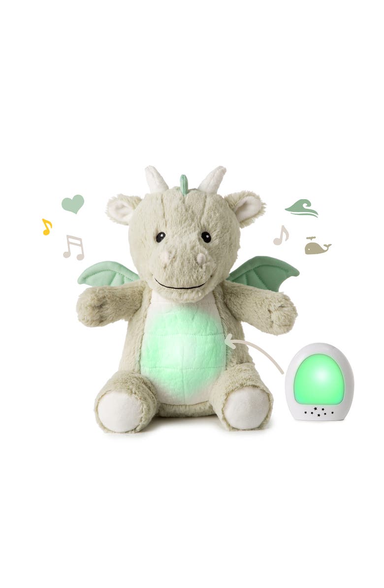 Cloud B Love Light Buddies - Rechargeable Plush Nightlight & Sound Soother for Baby Sleep, Main, color, Drake The Dragon