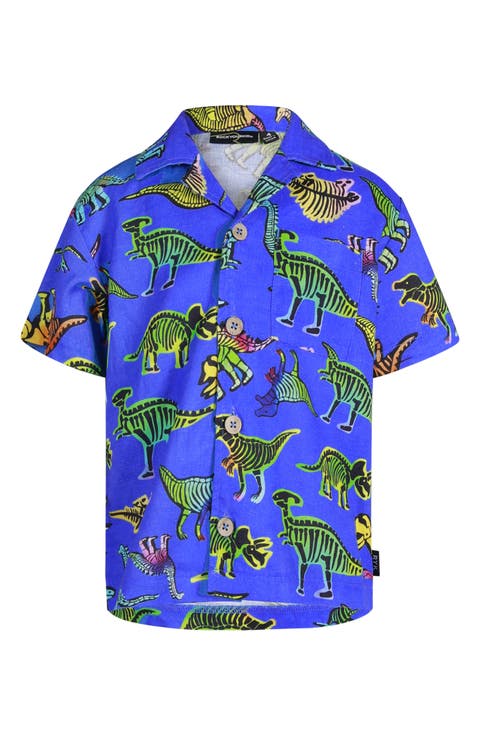 Kids' Dino Print Shirt