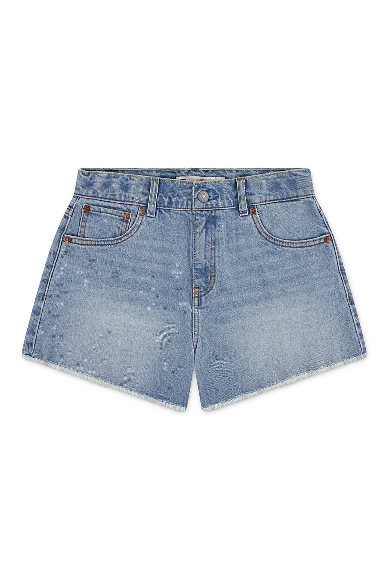Kids' Denim Shorts, Main, color, DESERT SKY