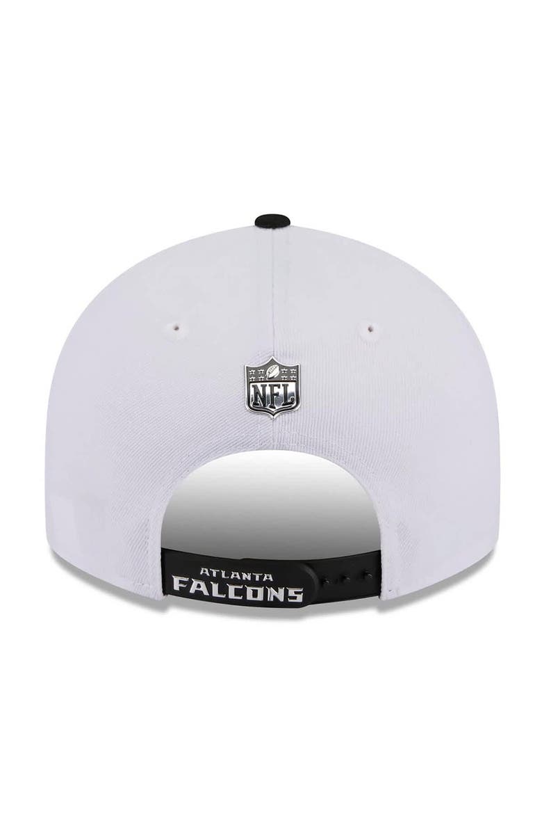 New Era Men's New Era  White/Black Atlanta Falcons 2026 NFL Draft Pre-Curved 9FIFTY Snapback Hat, Alternate, color, White