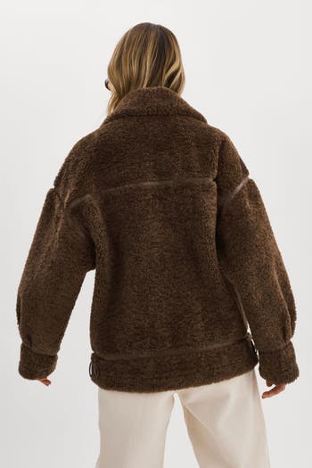Badu | Oversized Faux Shearling Jacket