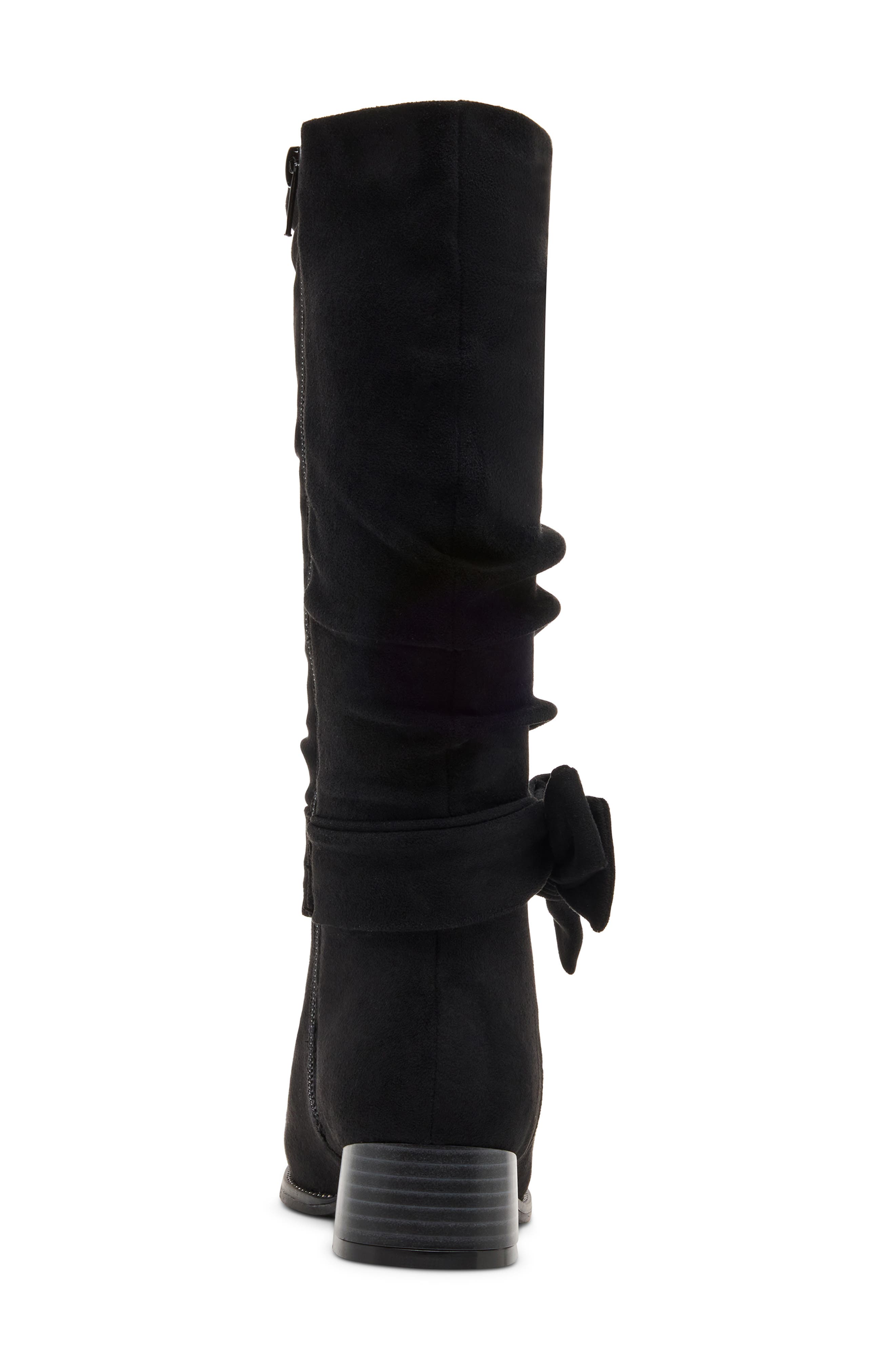 Kids' Jamiga Tall Boot, Alternate, color, BLACK