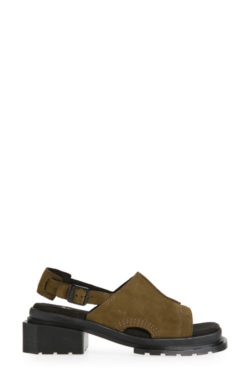 Dr. Martens' Dr. Martens Maybole Slingback Sandal In Dms Olive Buttersoft