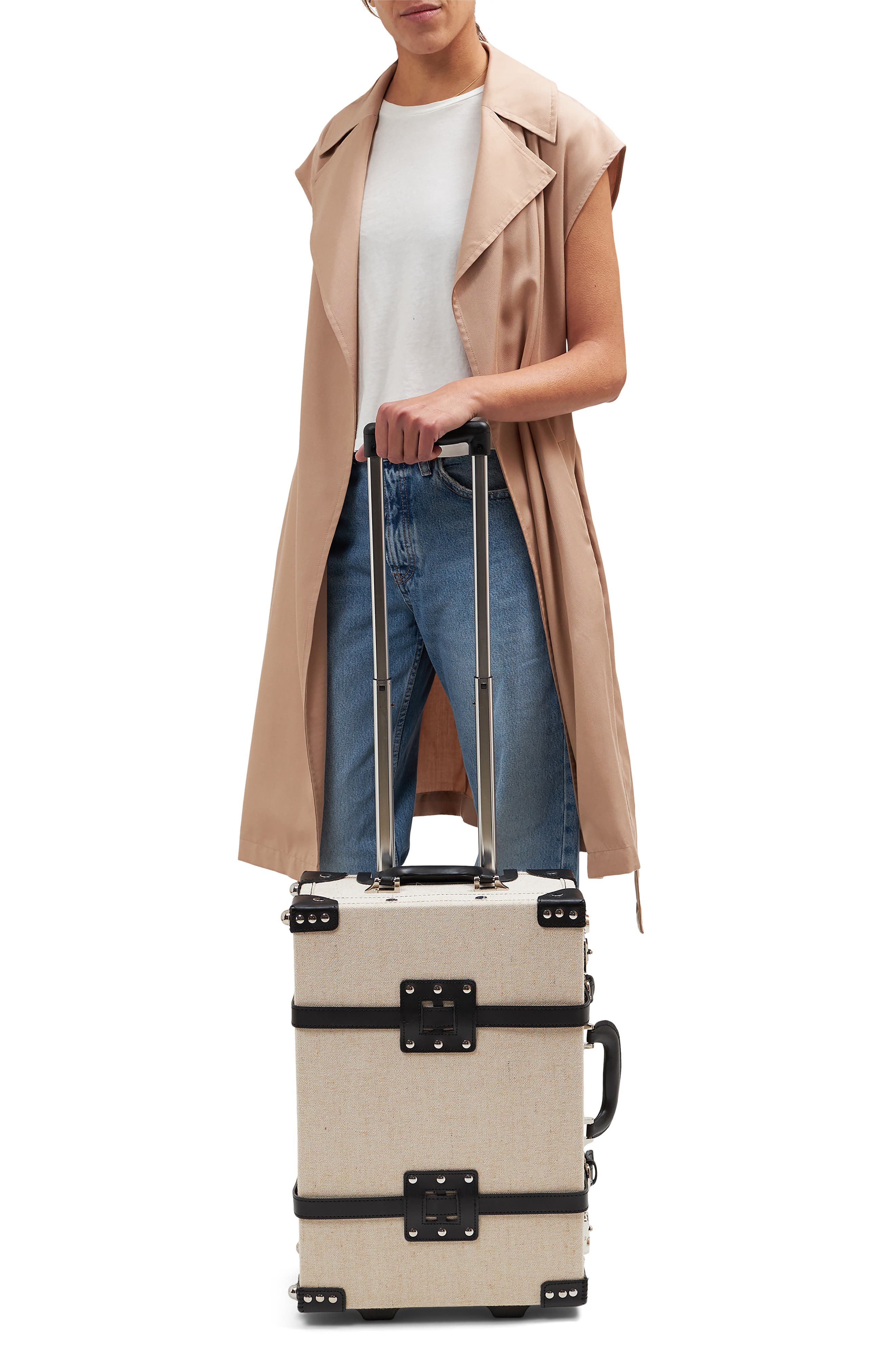 SteamLine Luggage The Editor 20-Inch Rolling Carry-On, Alternate, color, 