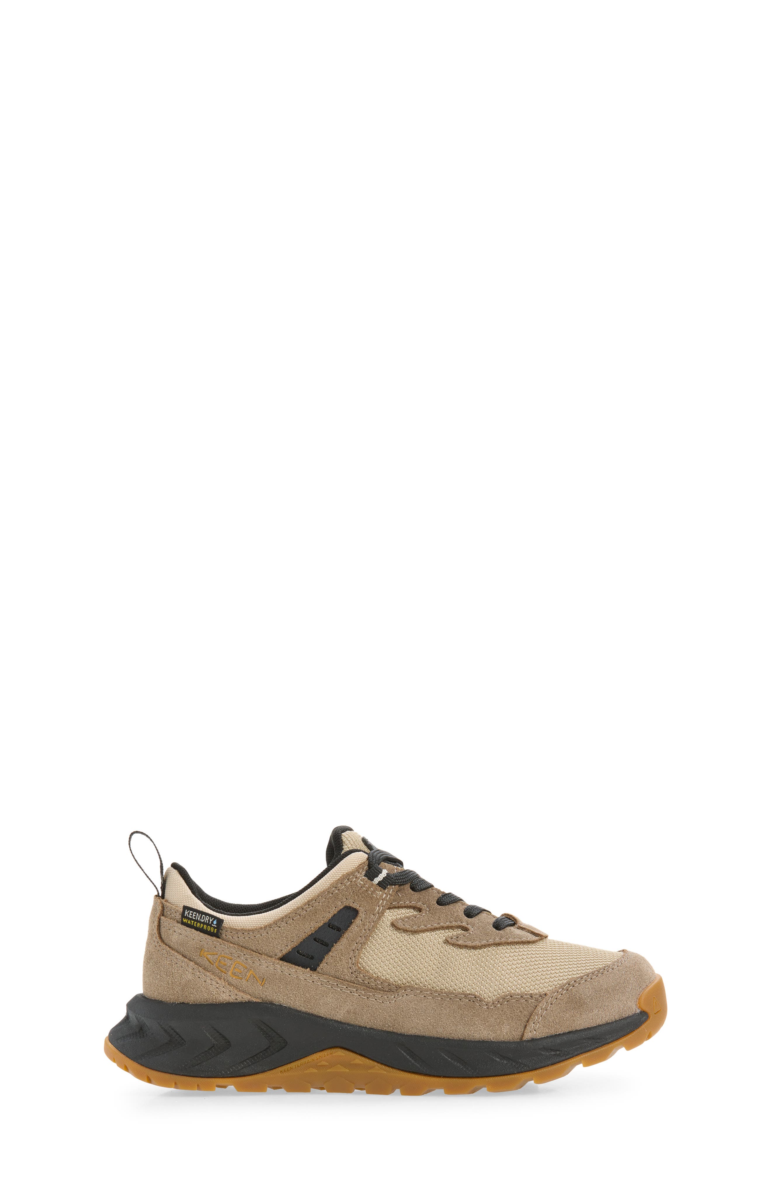 Kids' Hightrail Waterproof Low Top Hiking Sneaker, Alternate, color, BRINDLE/ OAK BUFF