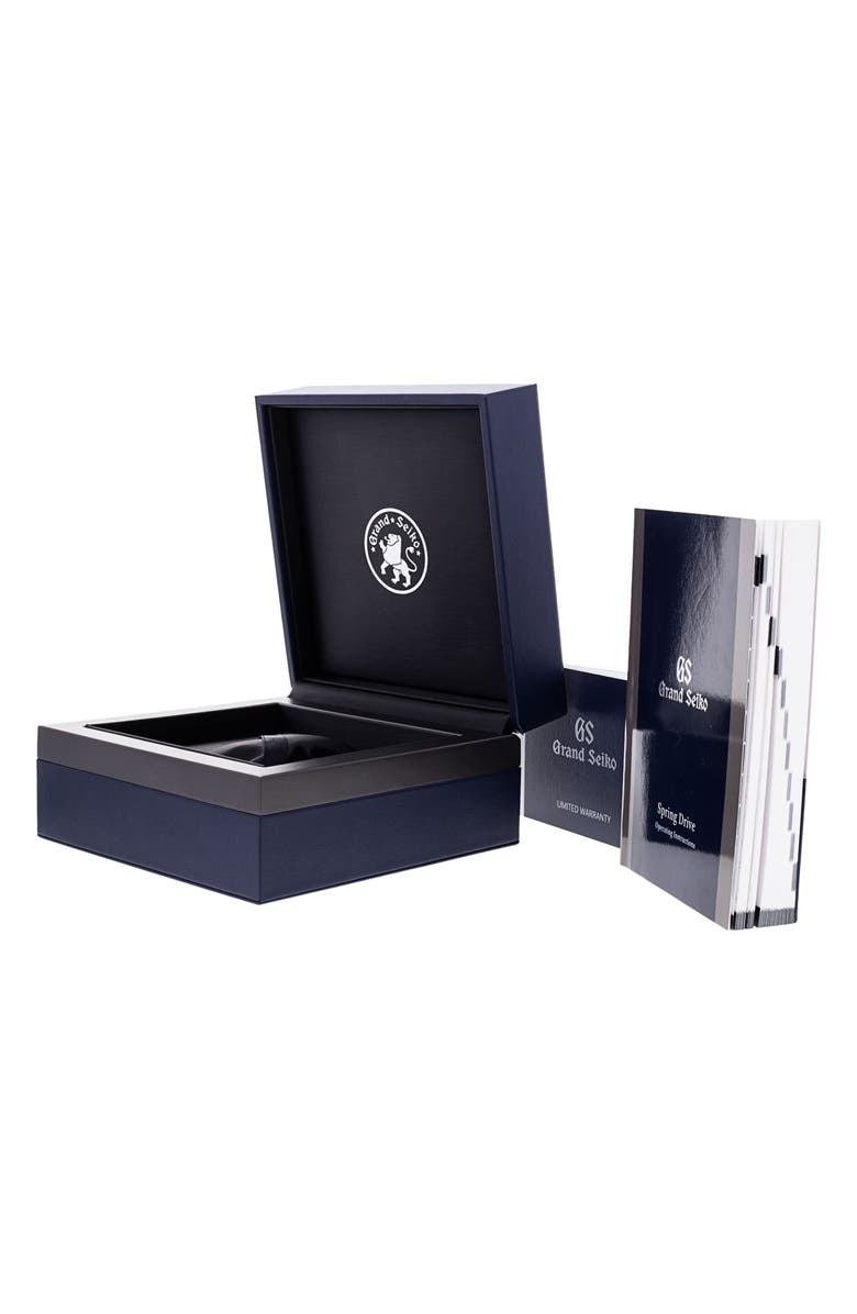 Watchfinder & Co. Grand Seiko Preowned 2021 Sport Spring Drive GMT Bracelet Watch, 40.5mm, Alternate, color, Black