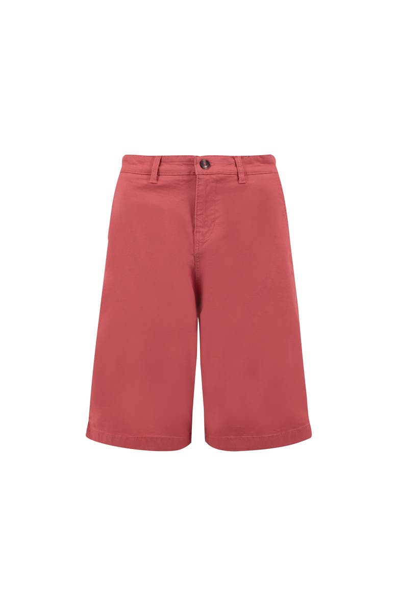 Annalise Knee Length Chino Shorts, Alternate, color, Nantucket