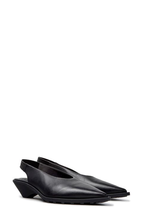 Anita Slingback Pointed Toe Flat
