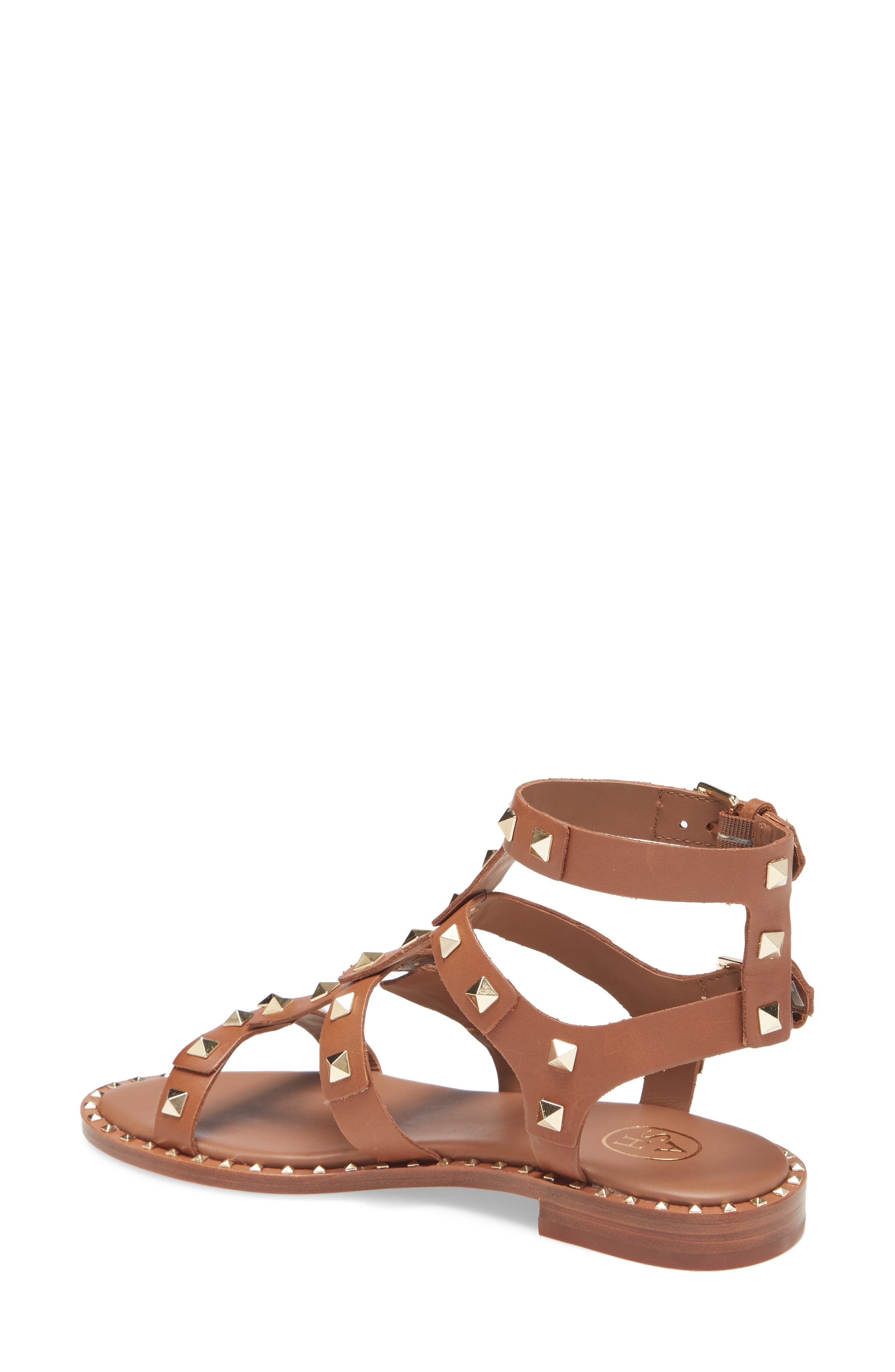 Pacific Studded Strappy Sandal, Alternate, color, SOFT BRASIL CUOCIO